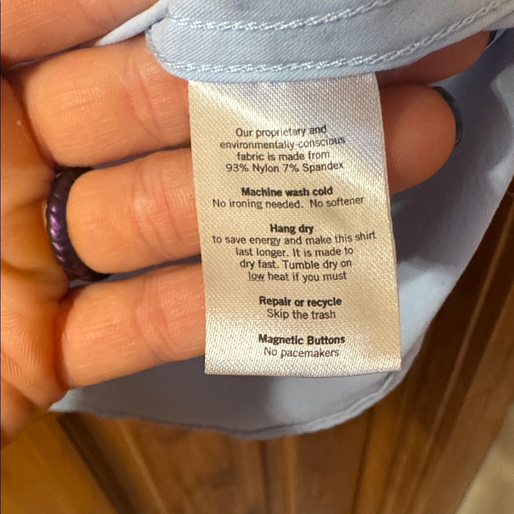 Poncho Performance Button Down - image 5